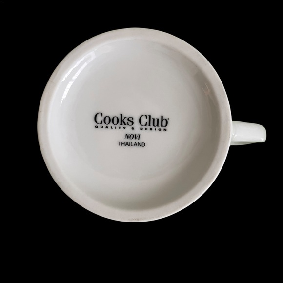 Cooks Club Novi Black Coffee Mug / Cup- EUC - discontinued - Picture 2 of 8